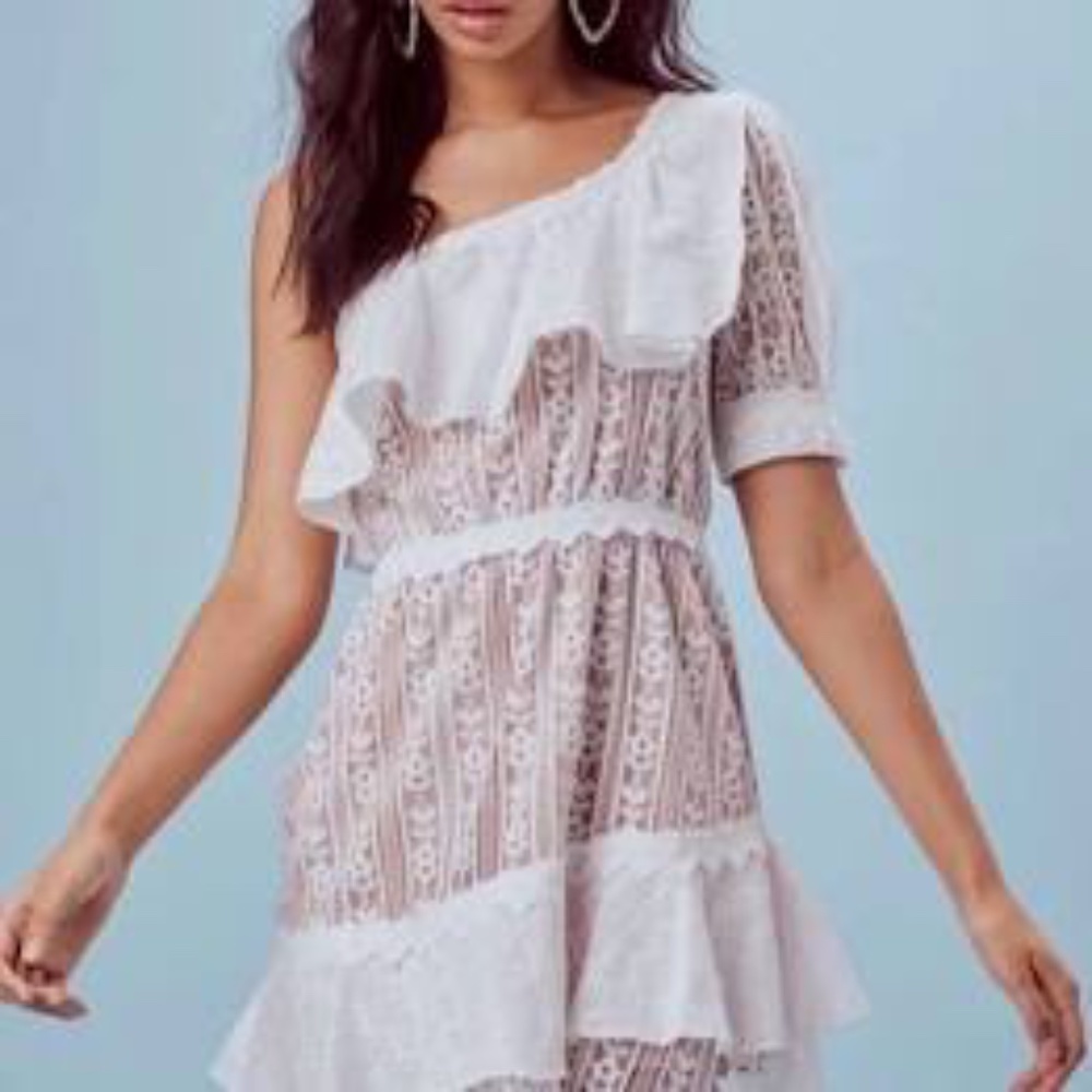 For Love and Lemons Lovebird mini dress